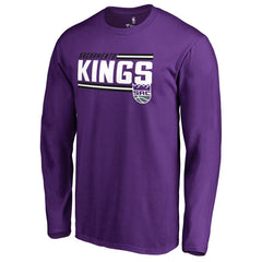 Sacramento Kings Onside Stripe Long Sleeve T-Shirt