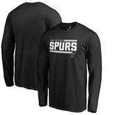 San Antonio Spurs Onside Stripe Long Sleeve T-Shirt