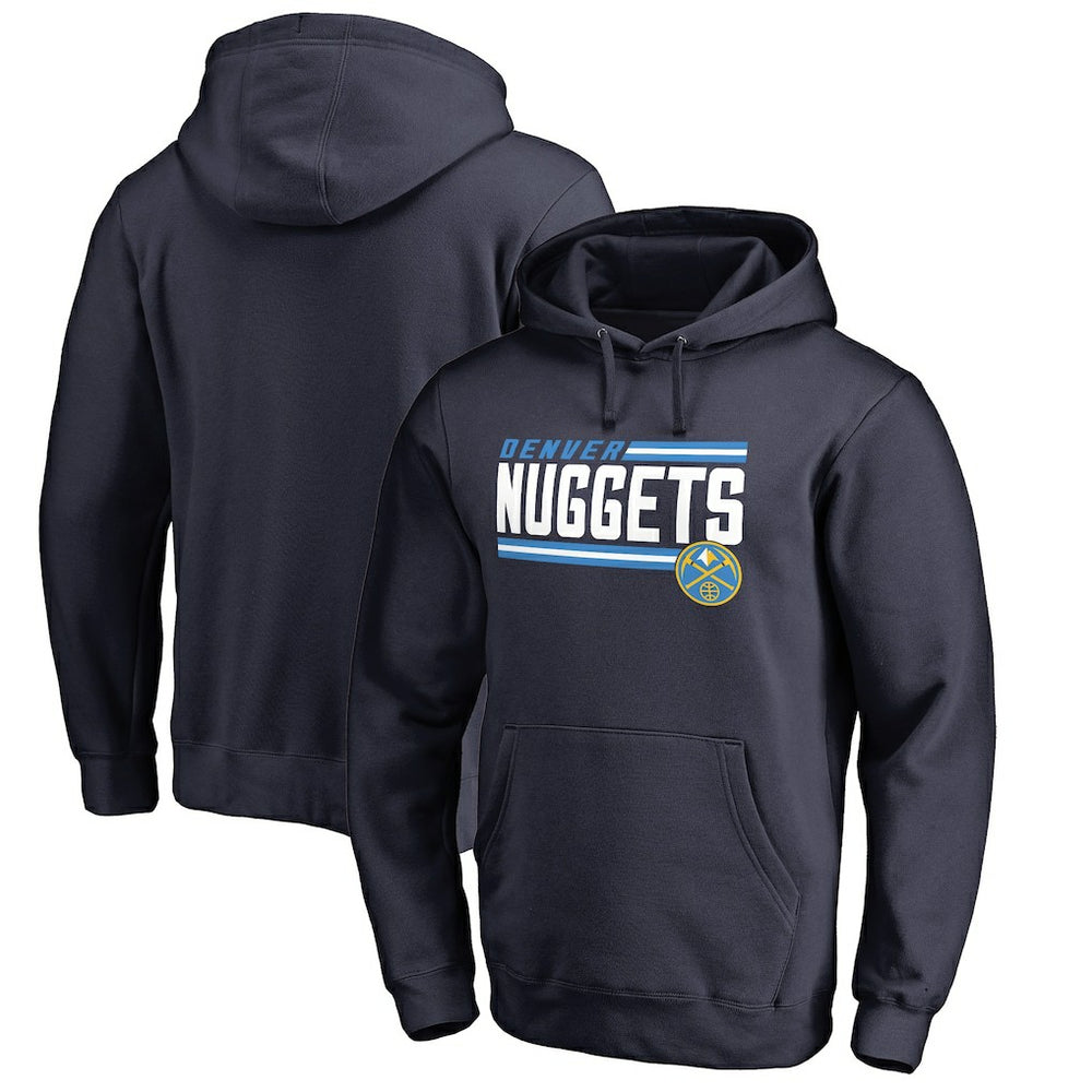Denver Nuggets Onside Stripe Pullover Hoodie sale