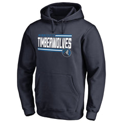 Minnesota Timberwolves Onside Stripe Pullover Hoodie