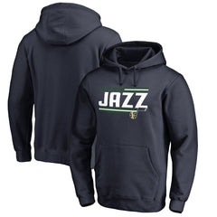 Utah Jazz Onside Stripe Pullover Hoodie