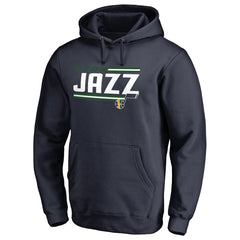 Utah Jazz Onside Stripe Pullover Hoodie