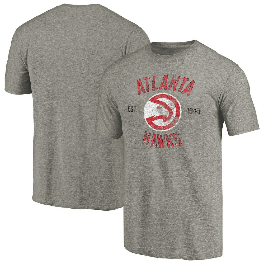 Atlanta Hawks Team Heritage Tri-Blend T-Shirt