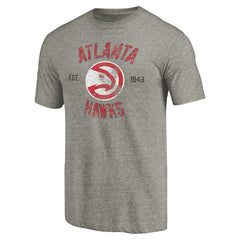 Atlanta Hawks Team Heritage Tri-Blend T-Shirt