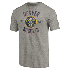 Denver Nuggets Team Heritage Tri-Blend T-Shirt