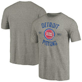 Detroit Pistons Team Heritage Tri-Blend T-Shirt sale