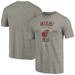 Miami Heat Team Heritage Tri-Blend T-Shirt