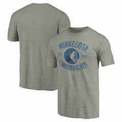 Minnesota Timberwolves Team Heritage Tri-Blend T-Shirt