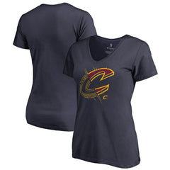 Cleveland Cavaliers Women's X-Ray Slim Fit V-Neck T-Shirt sale