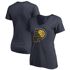 Indiana Pacers Women's X-Ray Slim Fit V-Neck T-Shirt