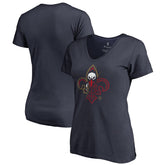 New Orleans Pelicans Women's X-Ray Slim Fit V-Neck T-Shirt
