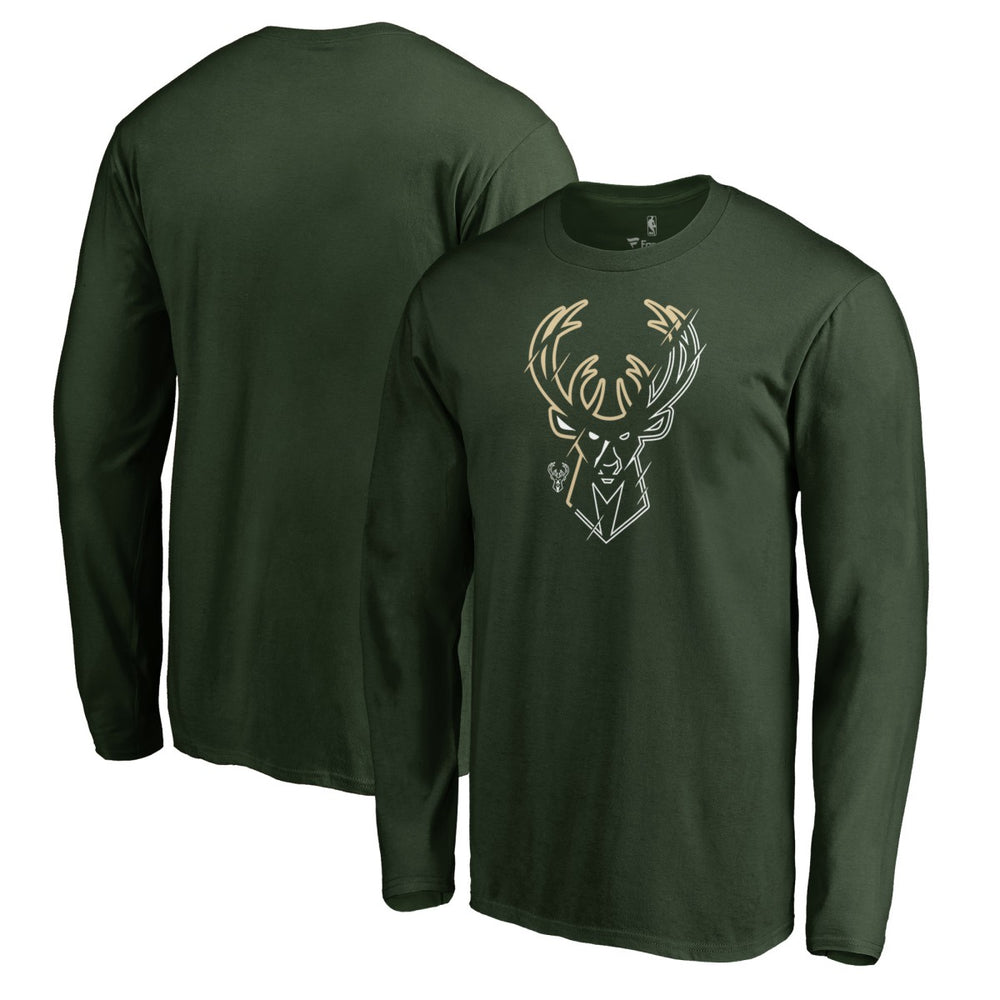 Milwaukee Bucks X-Ray Long Sleeve T-Shirt
