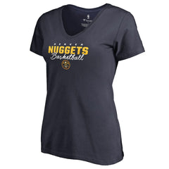 Denver Nuggets Women's Script Assist V-Neck T-Shirt sale