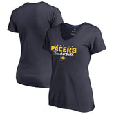 Indiana Pacers Women's Script Assist V-Neck T-Shirt
