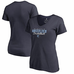 Memphis Grizzlies Women's Script Assist V-Neck T-Shirt