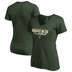Milwaukee Bucks Women's Script Assist T-Shirt
