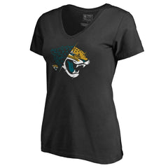 Women's X-Ray Slim Fit V-Neck T-Shirt - Jacksonville Jaguars T-shirts