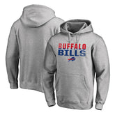 Iconic Collection Fade Out Pullover Hoodie - Buffalo Bills Hoodies