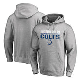 Iconic Collection Fade Out Pullover Hoodie - Indianapolis Colts Hoodies