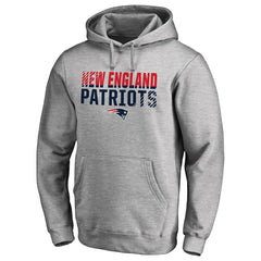 Iconic Collection Fade Out Pullover Hoodie - New England Patriots Hoodies