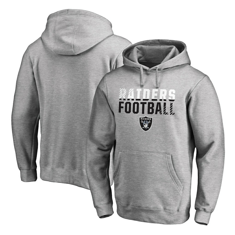 Iconic Collection Fade Out Pullover Hoodie - Las Vegas Raiders Hoodies