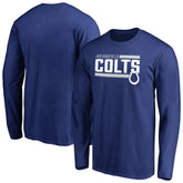 Iconic Collection On Side Stripe Long Sleeve T-Shirt - Indianapolis Colts T-shirts