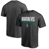 Ash Seattle Mariners Win Stripe T-Shirt