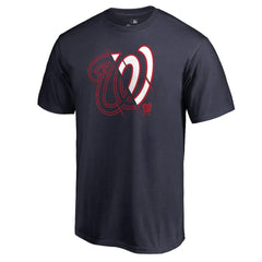 Navy Washington Nationals X-Ray T-Shirt