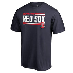 Navy Boston Red Sox Onside Stripe T-Shirt