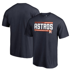 Navy Houston Astros Onside Stripe T-Shirt