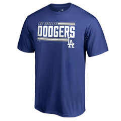 Royal Los Angeles Dodgers Onside Stripe T-Shirt