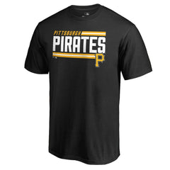 Black Pittsburgh Pirates Onside Stripe T-Shirt