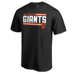 Black San Francisco Giants Onside Stripe T-Shirt