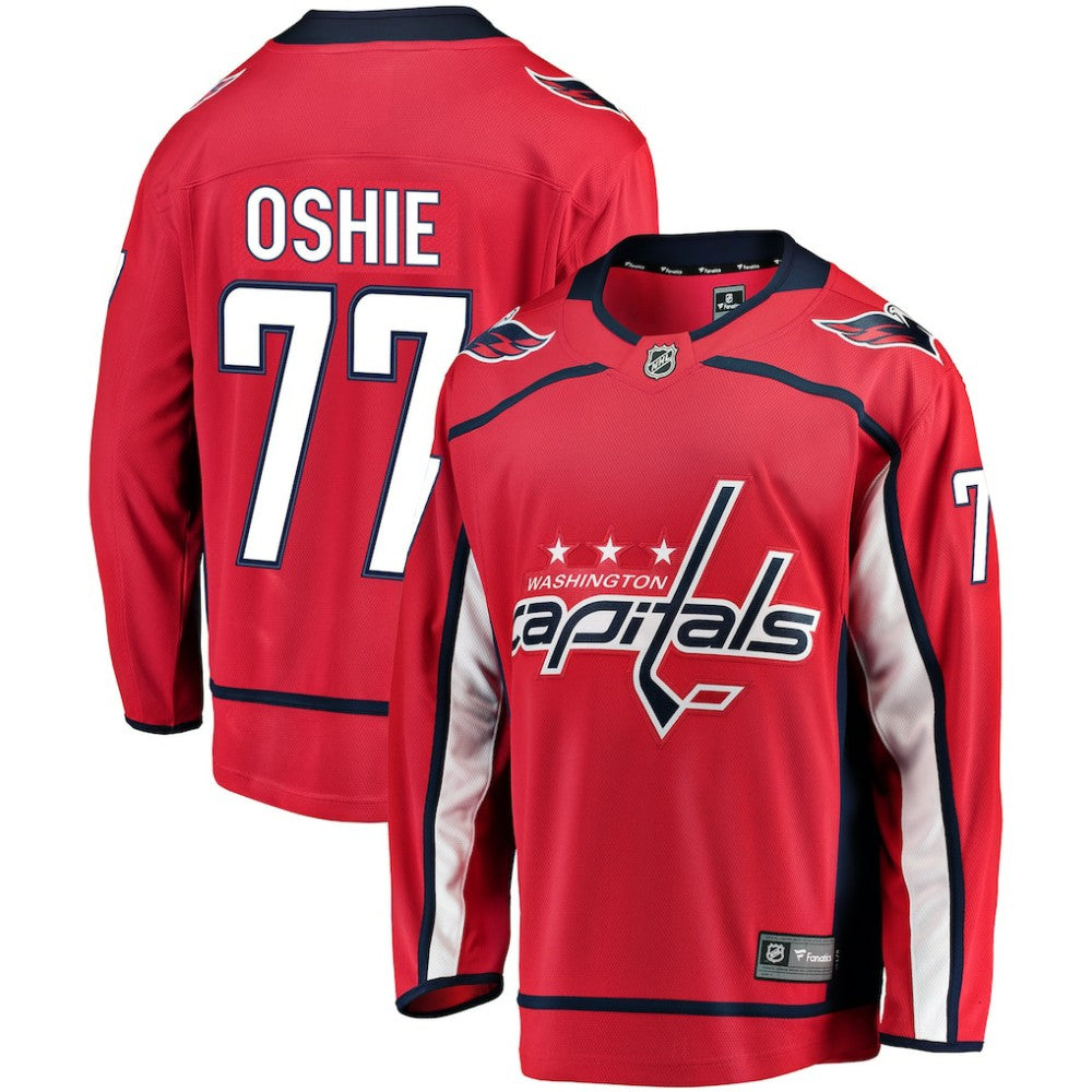 NHL TJ Oshie Washington Capitals Fanatics Breakaway Jersey