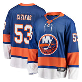 NHL Casey Cizikas New York Islanders Fanatics Breakaway Player Jersey