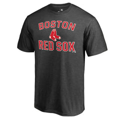 Heathered Gray Boston Red Sox Core Basics Victory Arch II T-Shirt