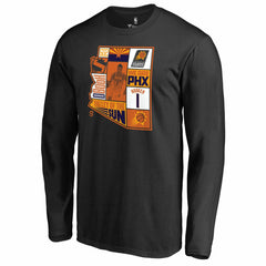 Devin Booker Phoenix Suns Player State Long Sleeve T-Shirt