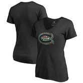 NHL Montreal Canadiens Women's Lovely V-Neck T-Shirt