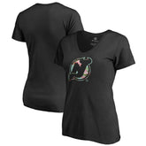 NHL New Jersey Devils Women's Lovely V-Neck T-Shirt