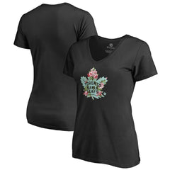 NHL Toronto Maple Leafs Women's Lovely V-Neck T-Shirt