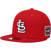 Red St. Louis Cardinals New Era 2006 World Series Wool 59FIFTY Fitted Hat