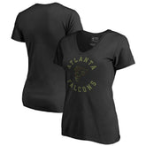 Women's Camo Collection Liberty V-Neck T-Shirt - Atlanta Falcons T-shirts