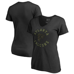 Women's Camo Collection Liberty V-Neck T-Shirt - Atlanta Falcons T-shirts