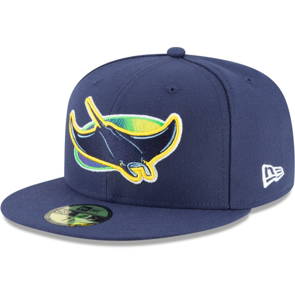 Navy Tampa Bay Rays New Era Alternate Authentic Collection On-Field 59FIFTY Fitted Hat