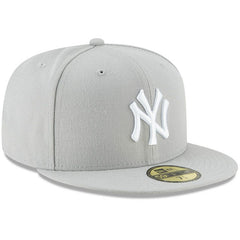 Gray New York Yankees New Era Fashion Color Basic 59FIFTY Fitted Hat