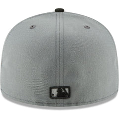 Gray/Black Atlanta Braves New Era Two-Tone 59FIFTY Fitted Hat