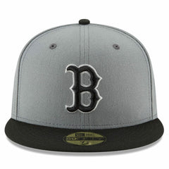 Gray/Black Boston Red Sox New Era Two-Tone 59FIFTY Fitted Hat