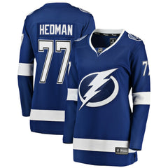 NHL Victor Hedman Tampa Bay Lightning Fanatics Women's Breakaway Player Jersey