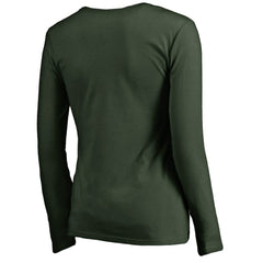Women's Graceful Long Sleeve V-Neck T-Shirt - Green Bay Packers T-shirts