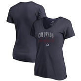 NHL Colorado Avalanche Women's Graceful V-Neck T-Shirt